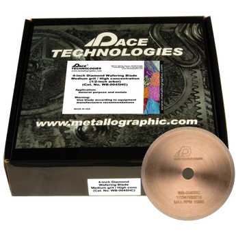 Diamond Wafering Blade (Medium Grit / High Conc.), 4 inch, WB-0045HC