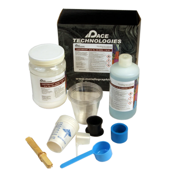CASTAMOUNT Acrylic Castable Mounting Resin Kit, 1 lb powder/ 12 oz liquid