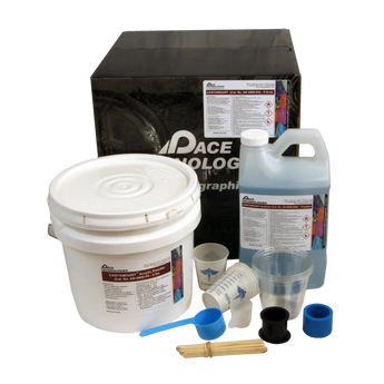 CASTAMOUNT Acrylic Castable Mounting Resin Kit, 5 lb powder/ 64 oz liquid