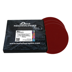 10" Alumina Grinding Papers with Plain backed, 500 grit, 100/box, ALO-2110-P500