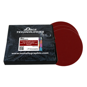 10" Alumina Grinding Papers with PSA backed, 500 grit, 100/box, ALO-500P10-100