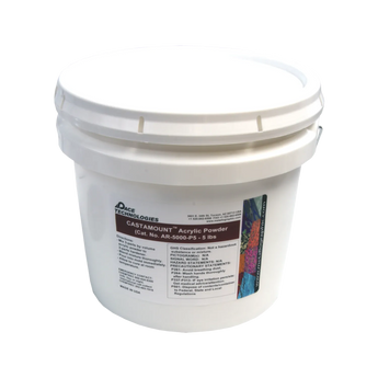 CASTAMOUNT Acrylic Castable Mounting Resin (powder), 5 lbs
