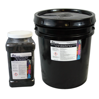 Phenolic Mounting Resin (Black), 5 lbs. or 25 bls, CM-2001B