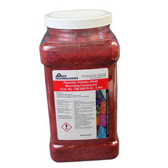 Phenolic Powder Mounting Resin (Red), 5 lb., CM-2001R-5