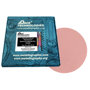10" Diamond Lapping Film with PSA backed, 3 micron, 5/box, DAA-3P10