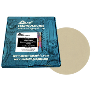 8" Diamond Lapping Film with PSA backed, 45 micron, 5/box, DAA-45P8