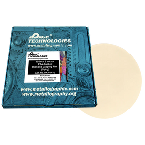 10" Diamond Lapping Film with PSA backed, 6 micron, 5/box, DAA-6P10