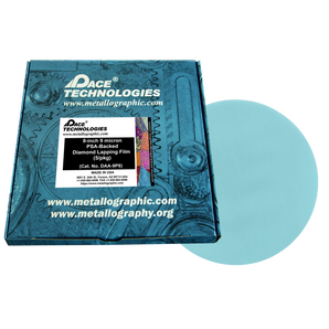 8" Diamond Lapping Film with PSA backed, 9 micron, 5/box, DAA-9P8
