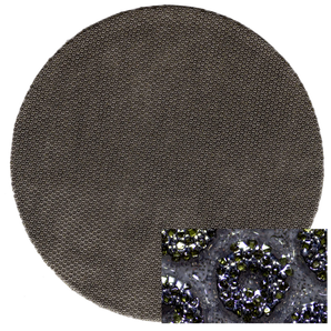 8" Metal Bonded Diamond Abrasive Grinding Disk with PSA backing, 250 micron, 1/box, DIA-M250-08-PSA