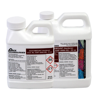 QUICKMOUNT 2 Fast Epoxy Hardener, 8 oz to 1 gallon