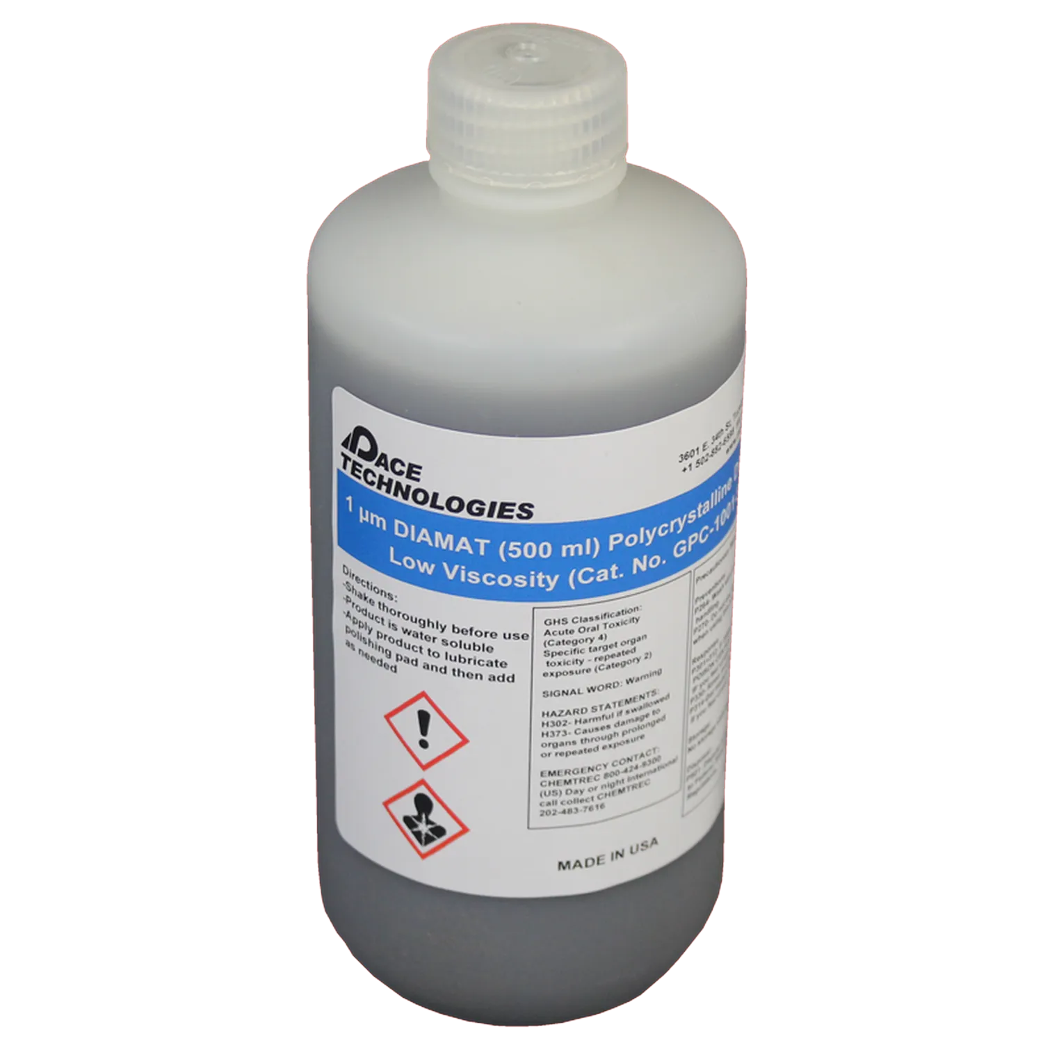 DIAMAT Polycrystalline Low Viscosity Diamond Abrasive, 1 micron, GPC-1001