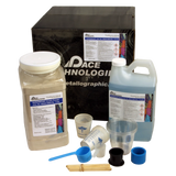 SUPERMOUNT Glass Filled Acrylic Castable Mounting Resin Kit, 5 lb powder/ 64 oz liquid