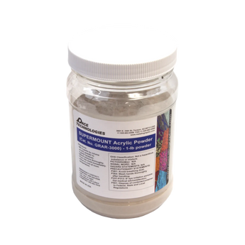 SUPERMOUNT Glass Filled Acrylic Castable Mounting Resin Powder, 1 lb
