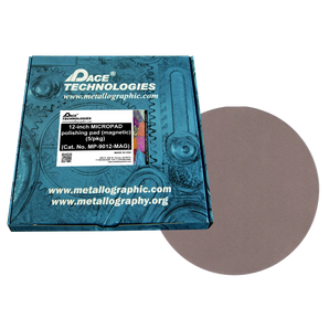 12" MICROPAD Polishing Pad with Magnetic Rubber, 5/pkg, MP-9012-MAG
