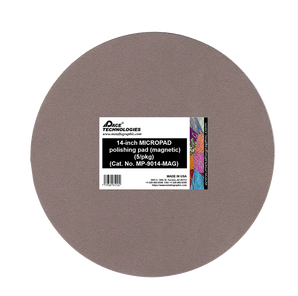 14" MICROPAD Polishing Pad with Magnetic Rubber, 5/pkg, MP-9014-MAG