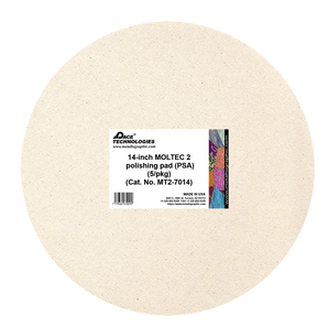14" MOLTEC 2 metal mesh Polishing Pad with PSA backed, 5/pkg, MT2-7014