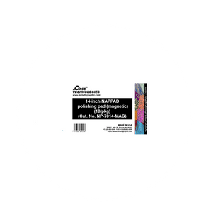 14" NAPPAD Polishing Pad with Magnetic Rubber, 5/pkg, NP-7014-MAG