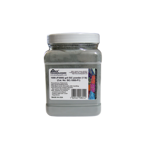 SiC Abrasive Grinding Powder, 1000 (P3000) grit, SIC-1000-P