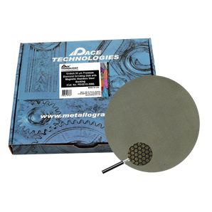 10" Diamond Abrasive Grinding Disk with magnetic stainless steel backing, 30 micron, 1/box, PDGD10-30M