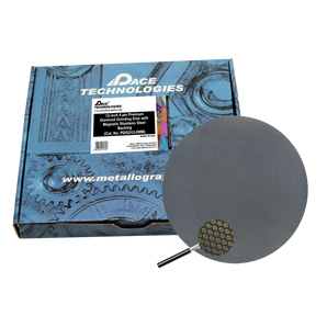 12" Diamond Abrasive Grinding Disk with magnetic stainless steel backing, 9 micron, 1/box, PDGD12-09M