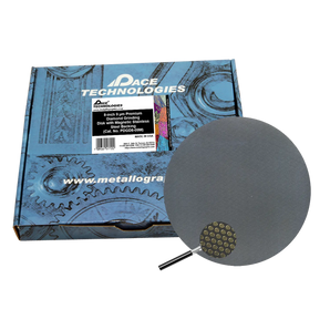 8" Diamond Abrasive Grinding Disk with magnetic stainless steel backing, 9 micron, PDGD8-09M