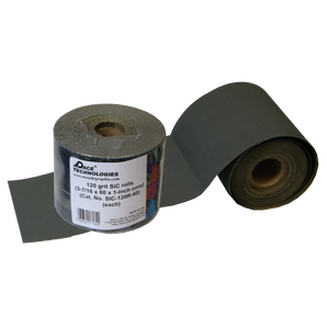 SiC Roll (3-7/16-inch, 60-feet, 1-inch core), 120 grit, 1/box, SIC-120R-60