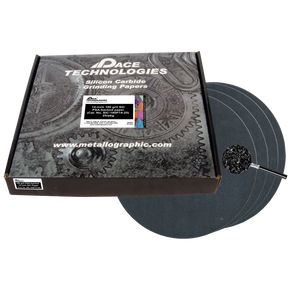14" SiC Grinding Papers with PSA backed, 180 grit, SIC-180P14
