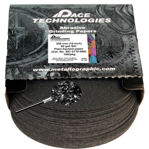 10" SiC Grinding Papers with Plain backed, 80 grit, 100/box, SIC-2110-080