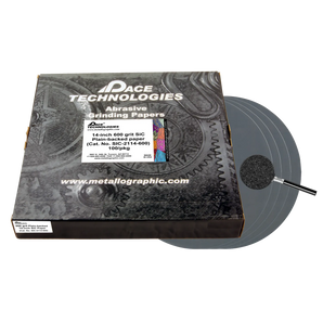 14" SiC Grinding Papers with Plain backed, 600 grit, 100/box, SIC-2114-600