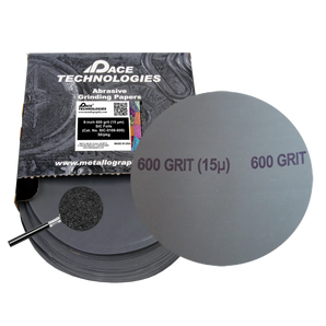 8" SiC Foil Abrasive Grinding, 600 grit, 50/box, SIC-5108-600