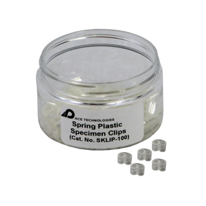 Plastic SKLIP spring specimen clips (100/pkg)