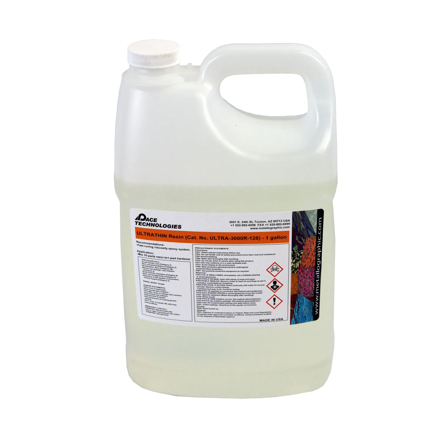 ULTRATHIN 2 Low Viscosity Epoxy Resin, 1 gallon