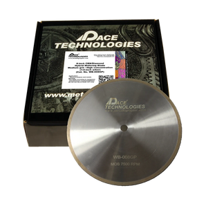 8" Diamond/CBN Wafering Blade with Stainless Steel Core, WB-008GP