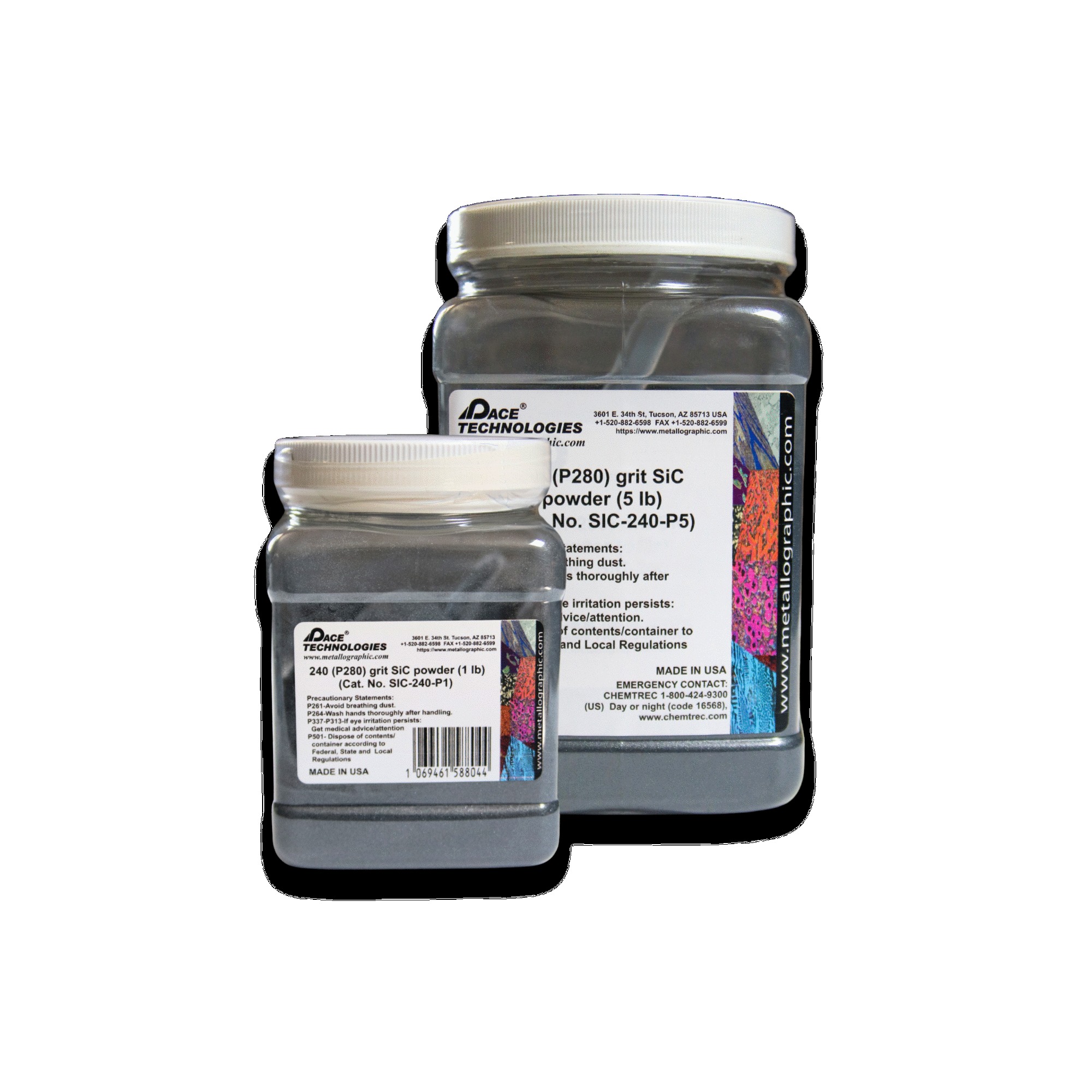 SiC Powders – PACE Technologies Metallographic Consumables