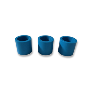 Blue Reusable Round Silicon Rubber Mounting Molds for Castable Mounting (3/pkg), RMOUNT