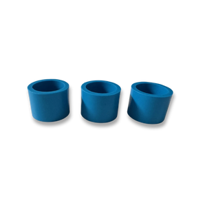 Blue Reusable Round Silicon Rubber Mounting Molds for Castable Mounting (3/pkg), RMOUNT
