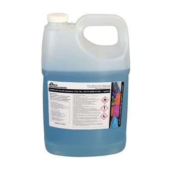 ACRYLIC PLUS Castable Mounting Resin hardener (clear liquid), 1 gallon
