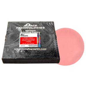 12" Alumina Lapping Film with PSA backed, 15 micron, 100/box, ALO-1215PSA