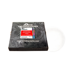 8" Alumina Lapping Film with PSA backed, 0.05 micron, 100/box, ALO-8105PSA