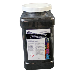 Phenolic Mounting Resin (Black), 5 lbs., CM-2001B-5