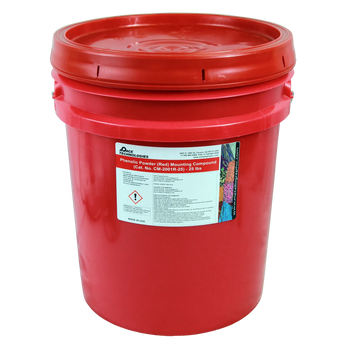 Phenolic Powder Mounting Resin (Red), 25 lbs., CM-2001R-25