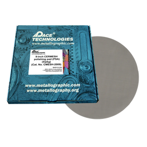 9" CERMESH metal mesh Polishing Pad with PSA backed, 5/pkg, CMESH-2009