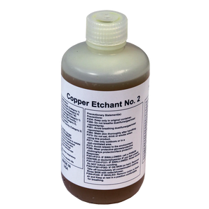 Copper and Brass (HCl and ferric chloride), Copper No.2