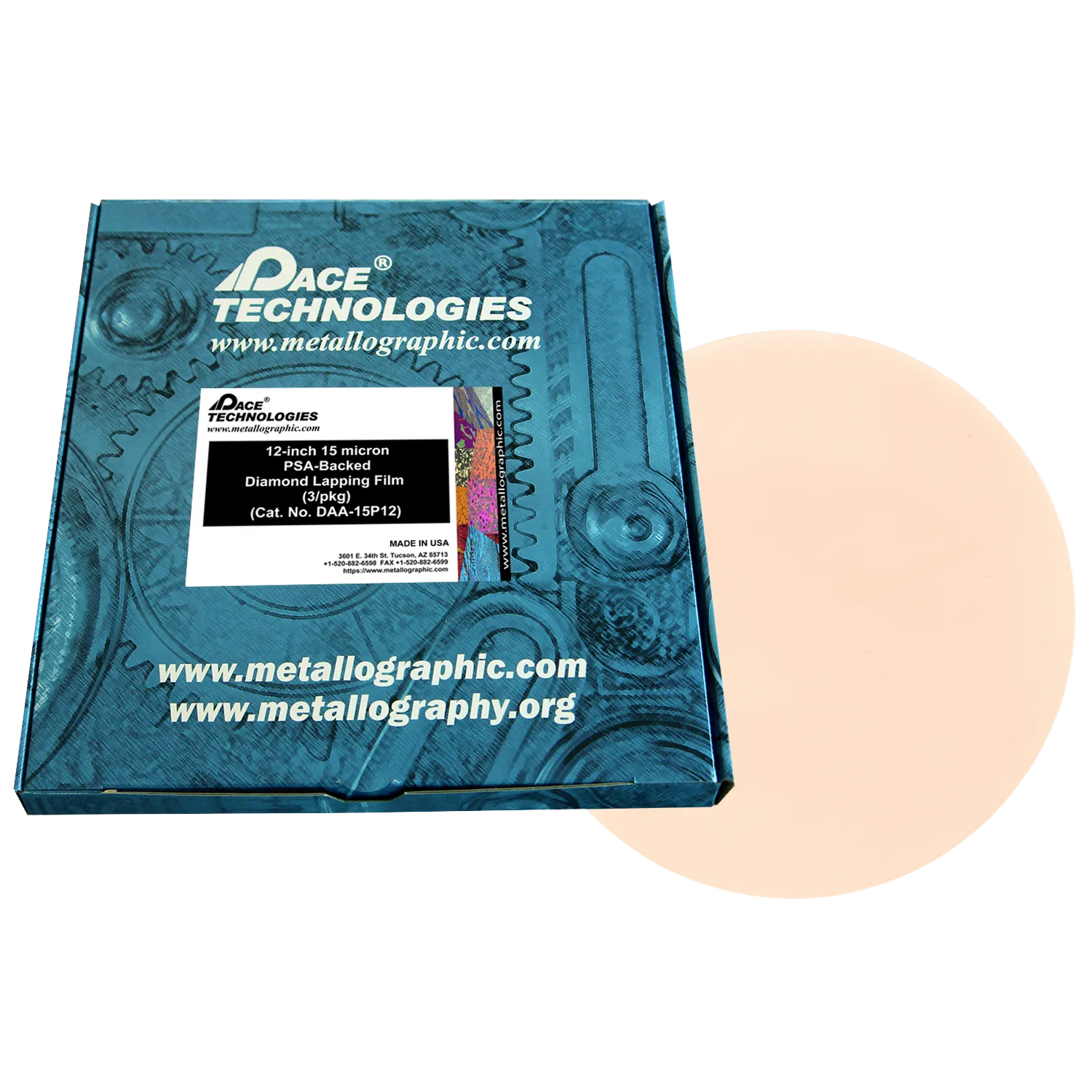 Lapping Films – PACE Technologies Metallographic Consumables