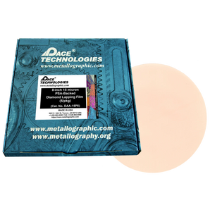 8" Diamond Lapping Film with PSA backed, 15 micron, 5/box, DAA-15P8