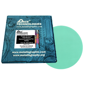 10" Diamond Lapping Film with PSA backed, 30 micron, 5/box, DAA-30P10