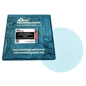 12" DACRON II Polishing Pad with Magnetic Rubber, 5/pkg, DC2-3012-MAG