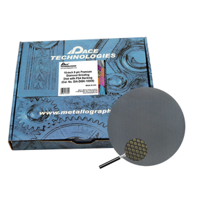 10" Diamond Abrasive Grinding Disk with PSA backing, 9 micron, 1/box, DIA-DISK-10009