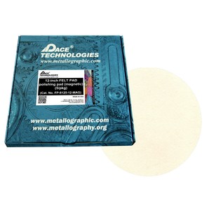 12" FELTPAD Polishing Pad with Magnetic Rubber, 5/pkg, FP-8125-12-MAG