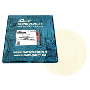 12" FELTPAD Polishing Pad with Magnetic Stainless Steel Backing, 5/pkg, FP-8125-12-SSMAG